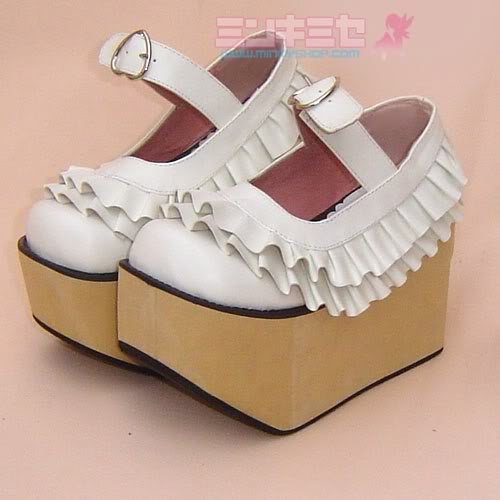 Ruffle Rocking Horse Shoes